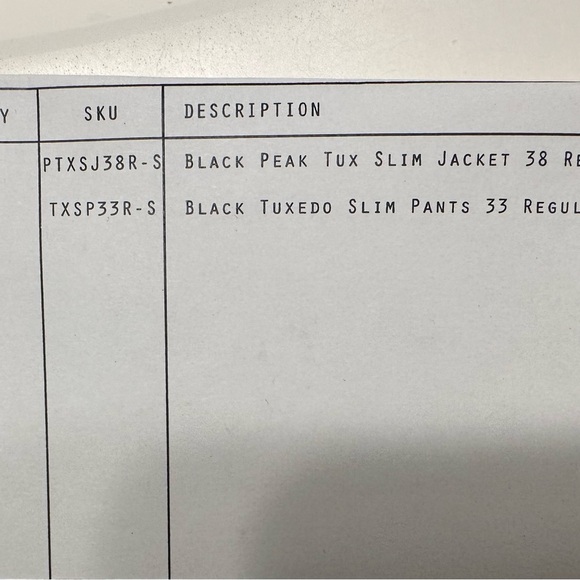 Tuxedo- SUIT Shop Brand- Like New! - Picture 9 of 9